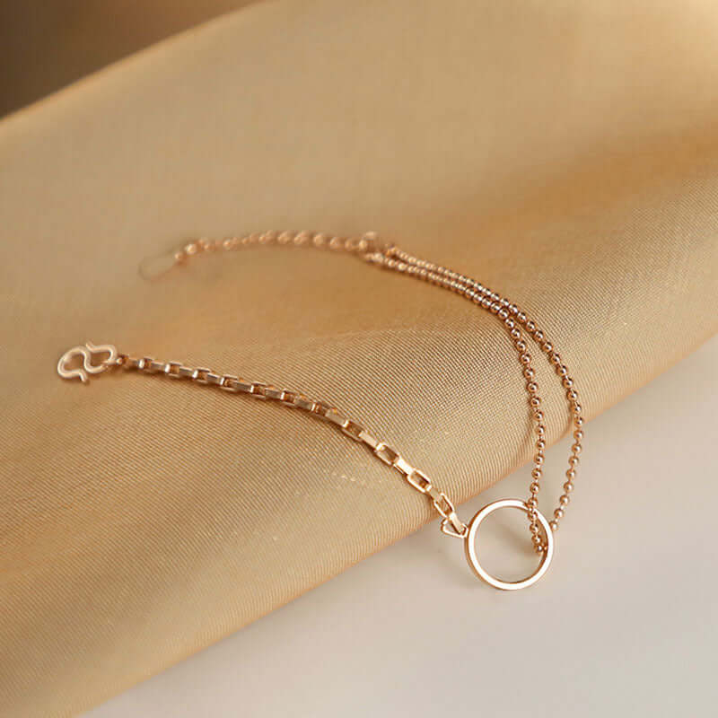 Women's geometric temperament hollow bracelet