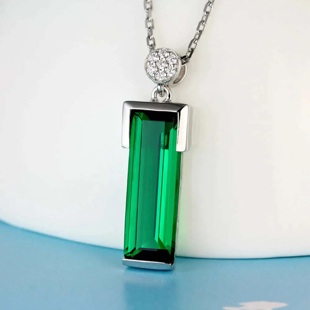 WOSIKATE 925 Sterling Silver Necklace For Women Fashion Jewellery