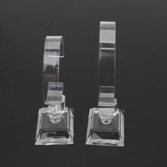 Wrist Jewelry Bracelet Display Stands Clear Watch Display Rack Shop Showcase Holder Stretchie Bangle Display Stand