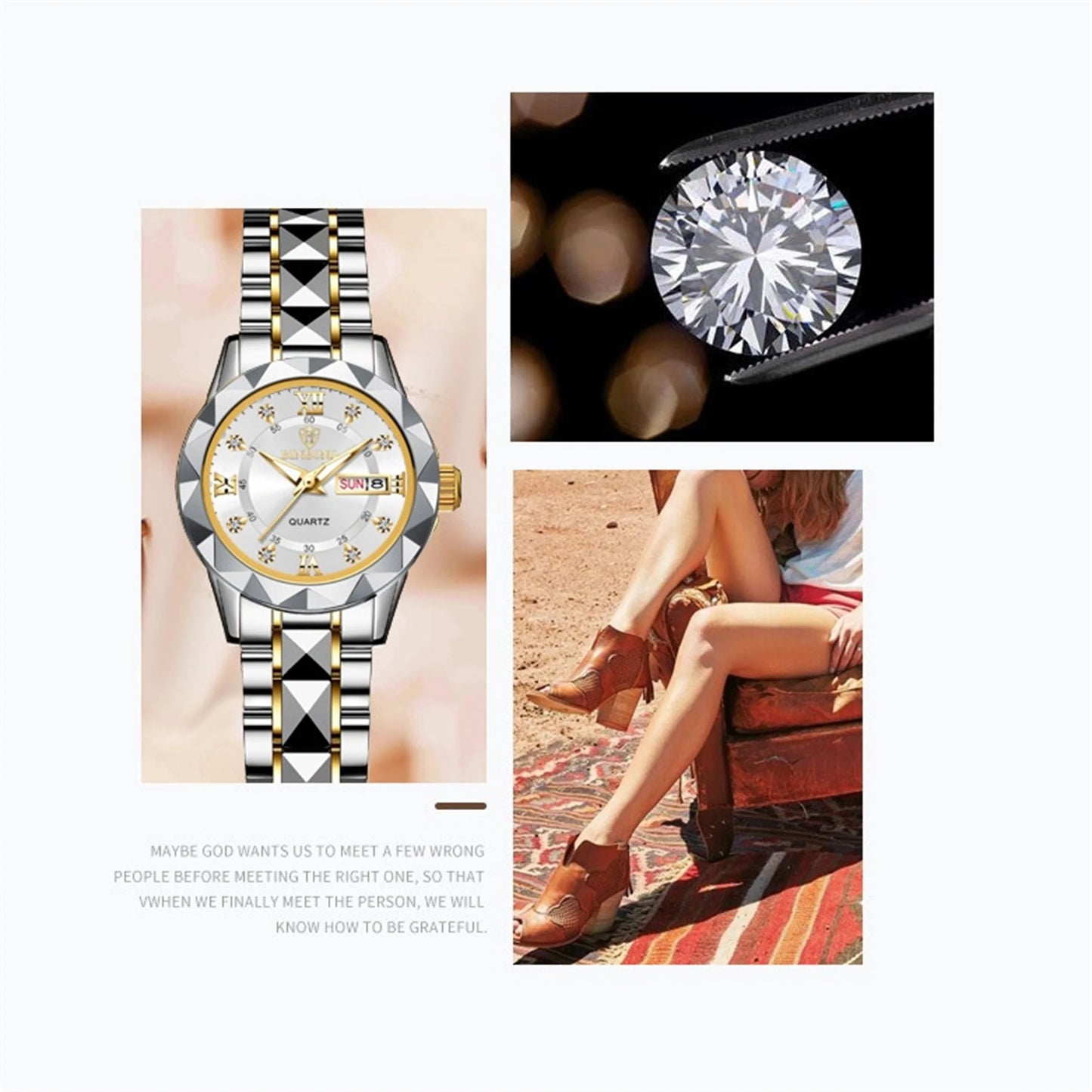 Hannah Martin Black Fashion Lady Watch Japan Quartz Women Clock Casual Stainless steel Wrist Watches Waterproof Authentic Brand