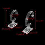Wrist Jewelry Bracelet Display Stands Clear Watch Display Rack Shop Showcase Holder Stretchie Bangle Display Stand
